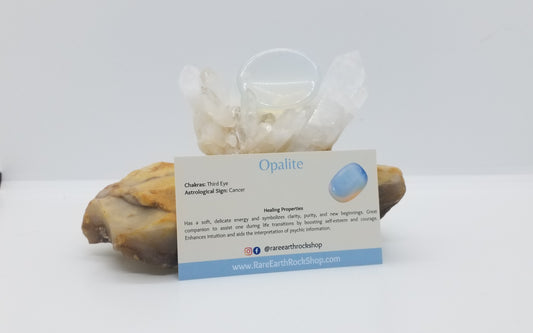 Opalite Worry Stone