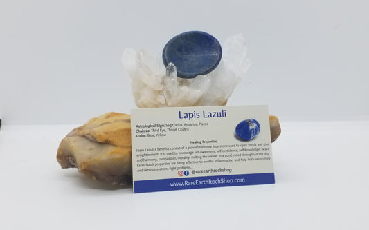Lapis Lazuli Worry Stone