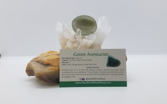 Green Aventurine Worry Stone