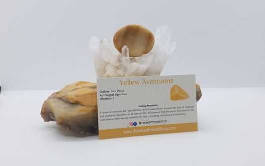 Yellow Aventurine Worry Stone