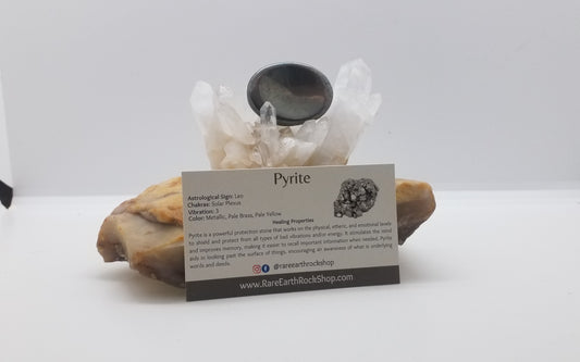 Pyrite Worry Stone