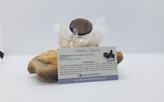Smokey Quartz Worry Stone
