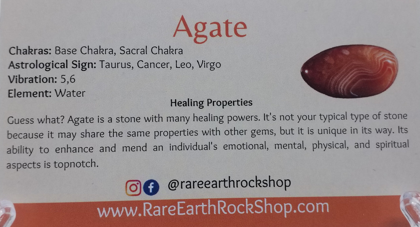 Agate Tumbled Stone