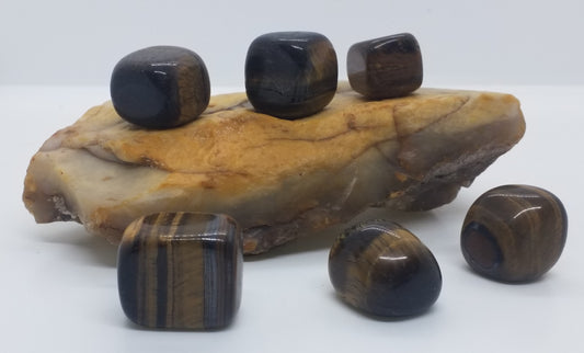 Tiger Eye Tumbled Stone