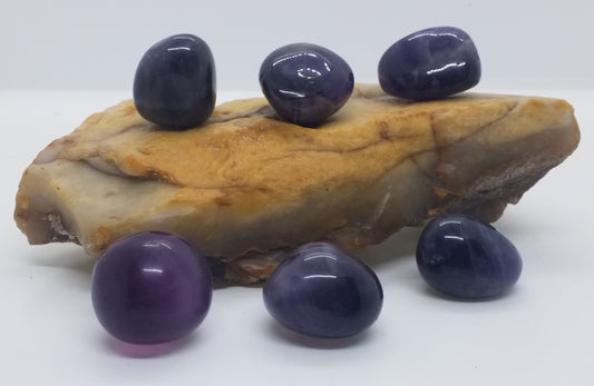 Amethyst Tumbled Stone