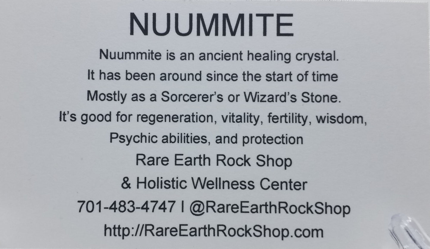 Nuummite Tumbled Stone