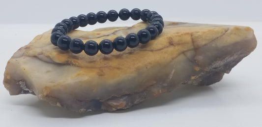 Black Agate Bracelet 8mm