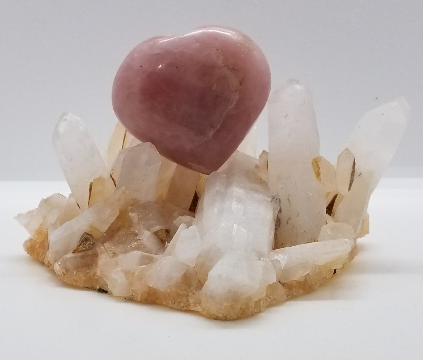 Rose Quartz Heart
