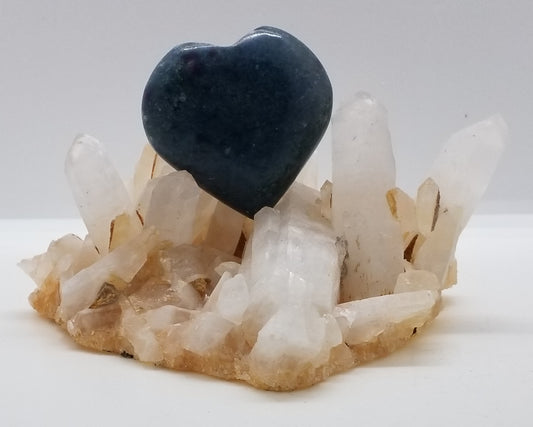 Ruby Fuchsite Heart