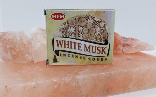 White Musk Incense Cones