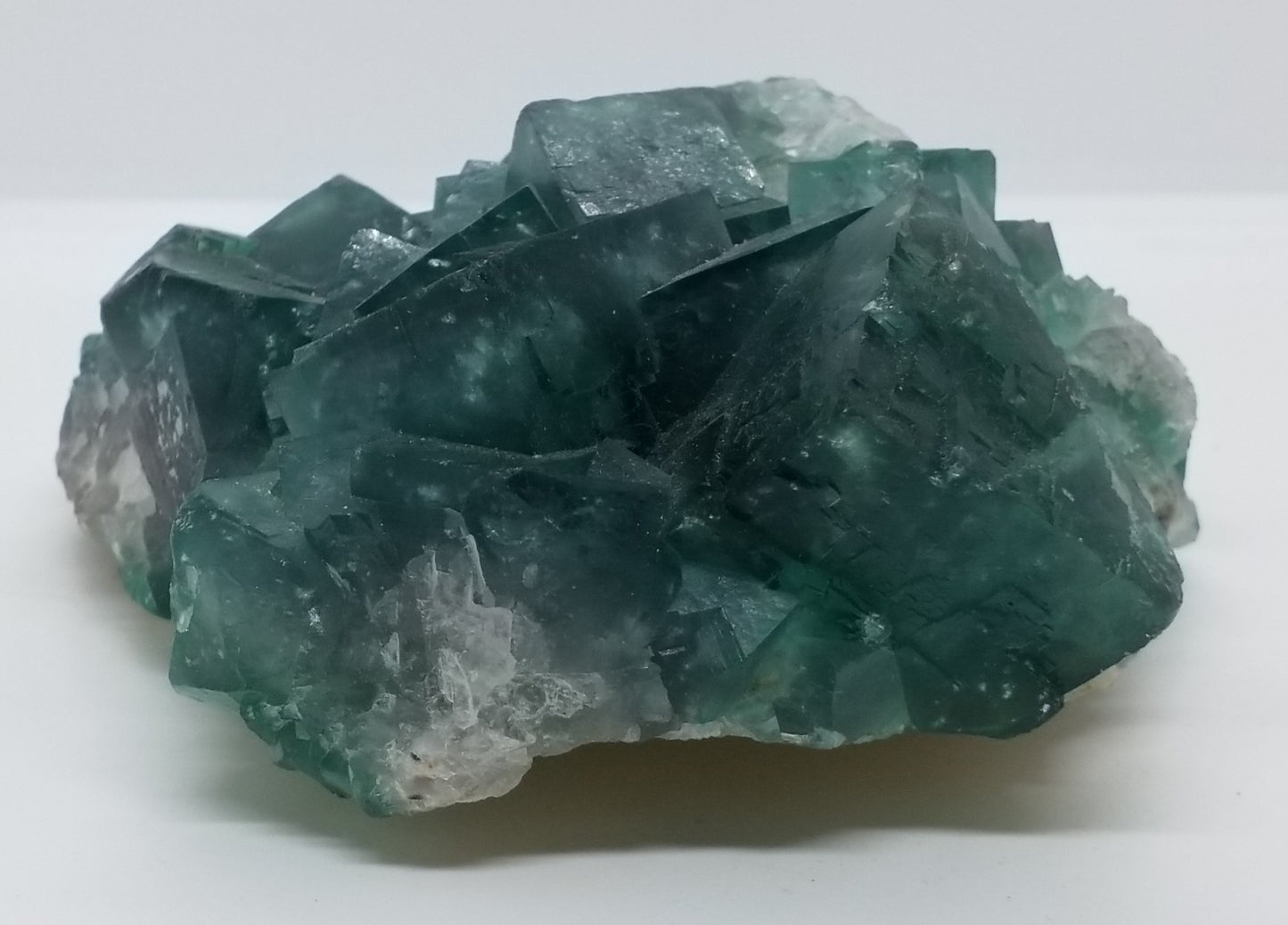 Green Fluorite Mineral Specimen #5.    6"W x4"D x 2" H
