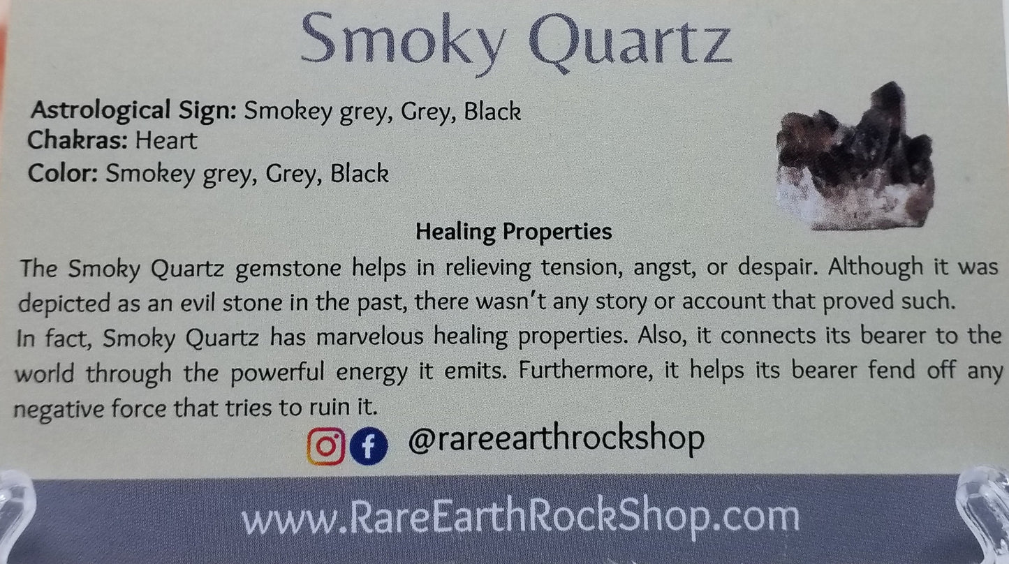 Smokey Quartz Flame #33