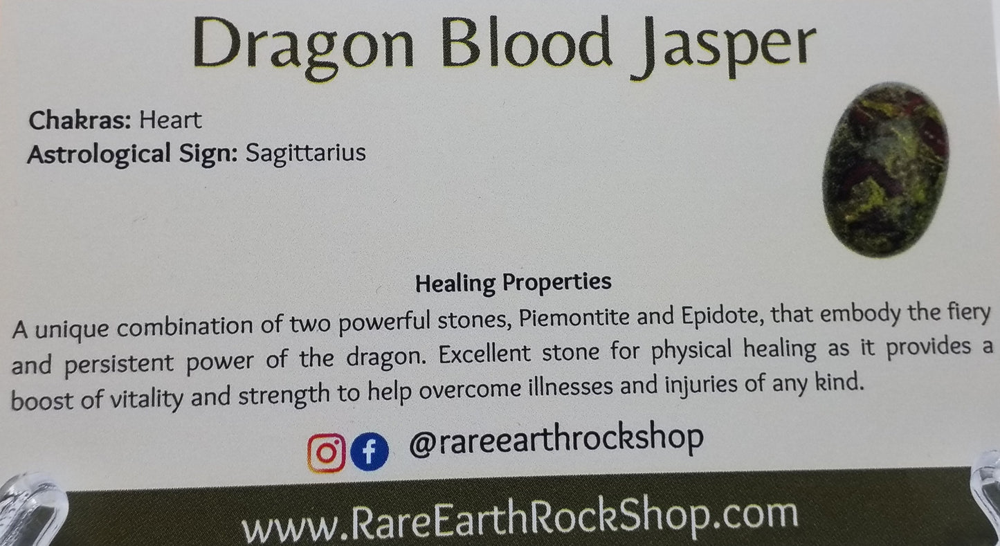 Dragon Blood Jasper Flame #41