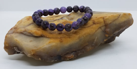 Purple Charoite 8mm Bracelet