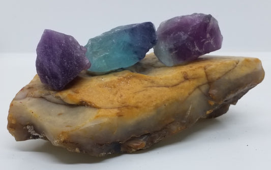 Rainbow Fluorite Raw Stone