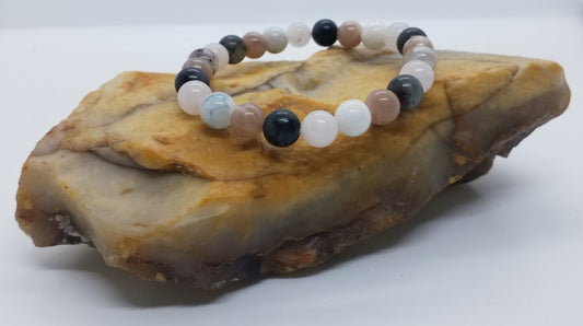 Zodiac Specific Stone Bracelet (Libra) 8mm