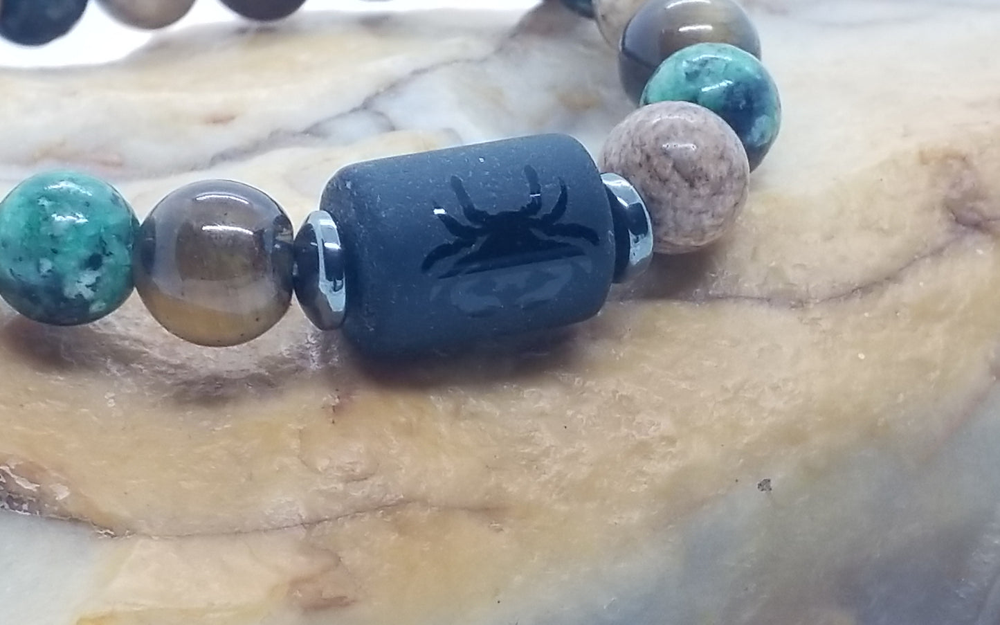 Zodiac Symbol Bracelet Cancer 8mm