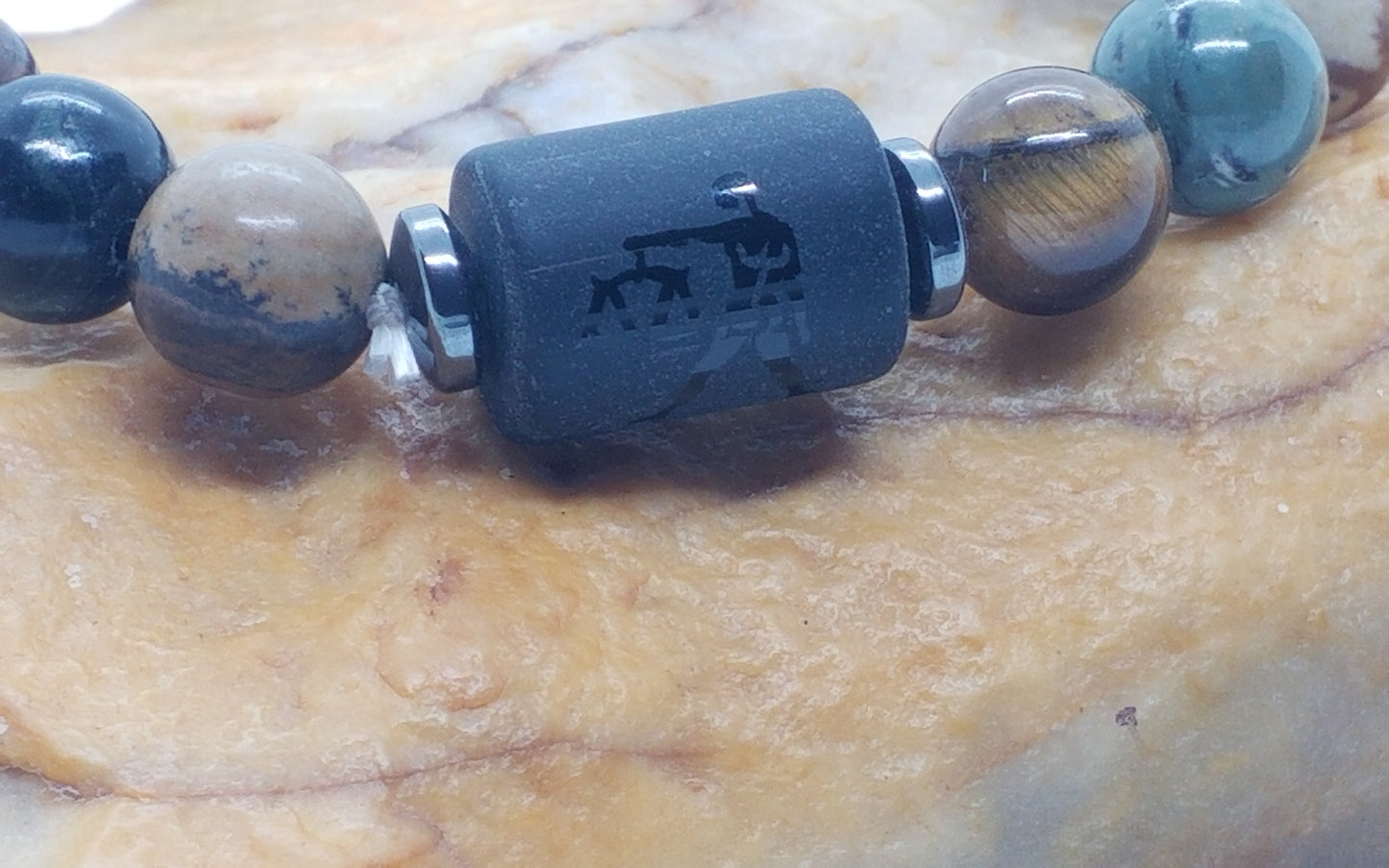 Zodiac Symbol Bracelet Libra 8mm