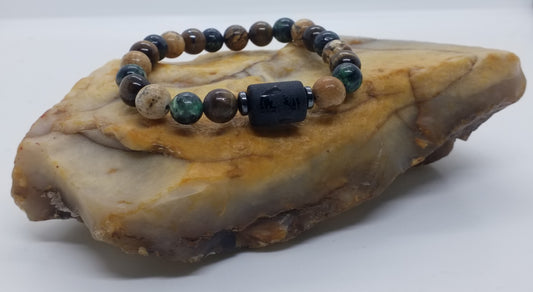 Zodiac Symbol Bracelet Pisces 8mm