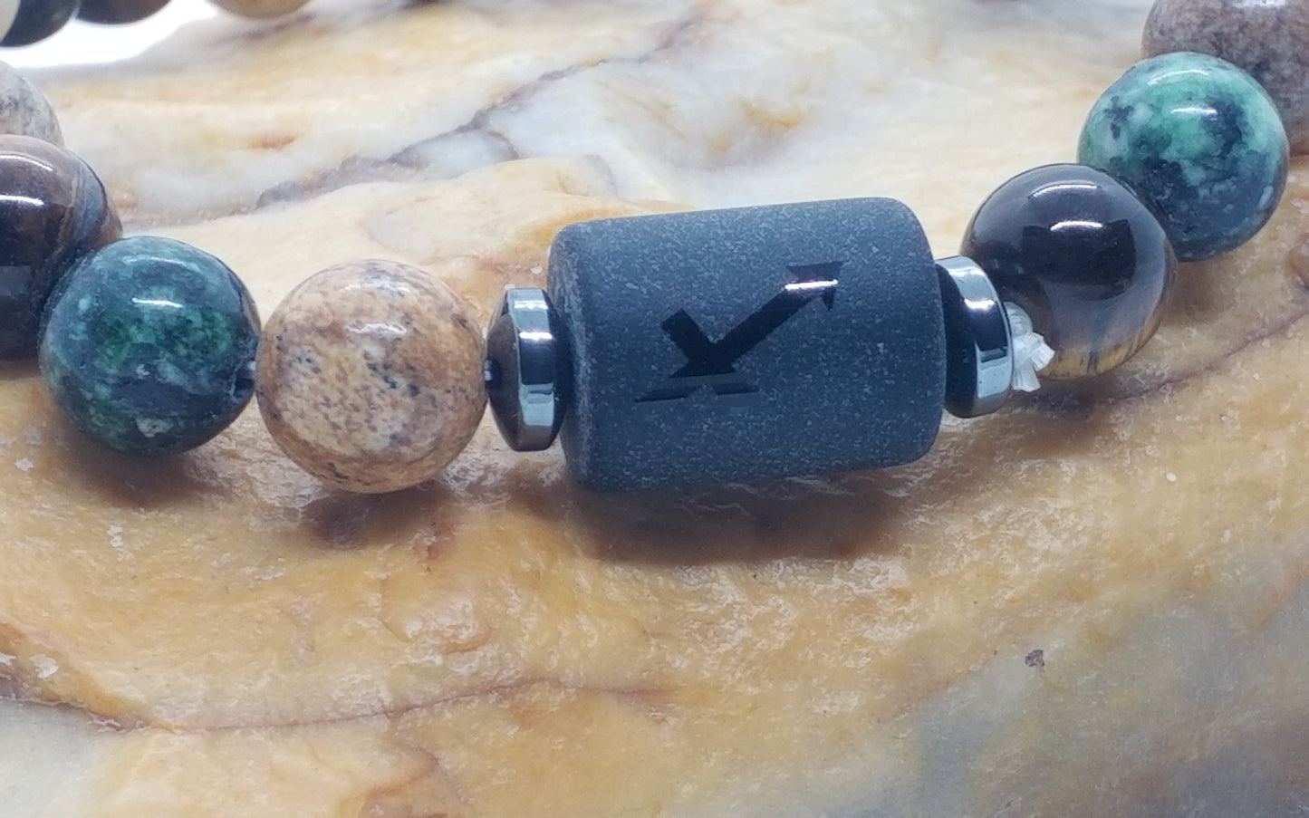 Zodiac Symbol Bracelet Sagittarius 8mm