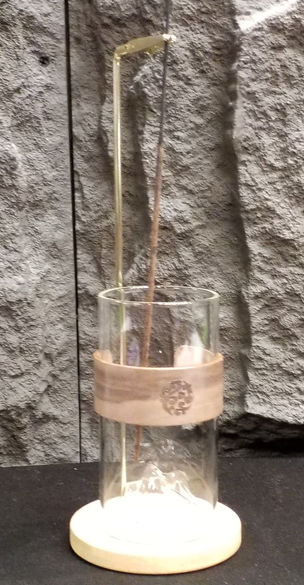 Glass Incense Holder