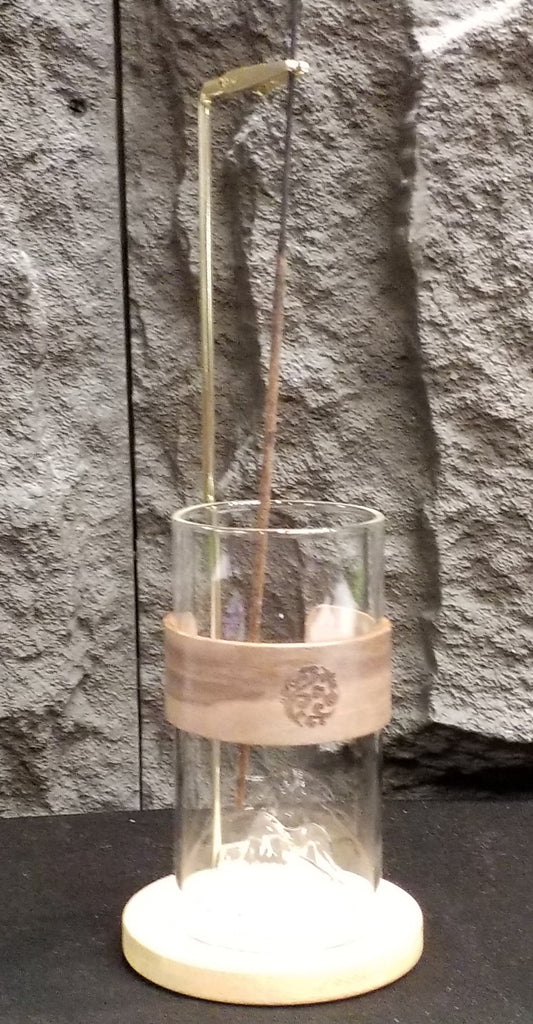 Glass Incense Holder