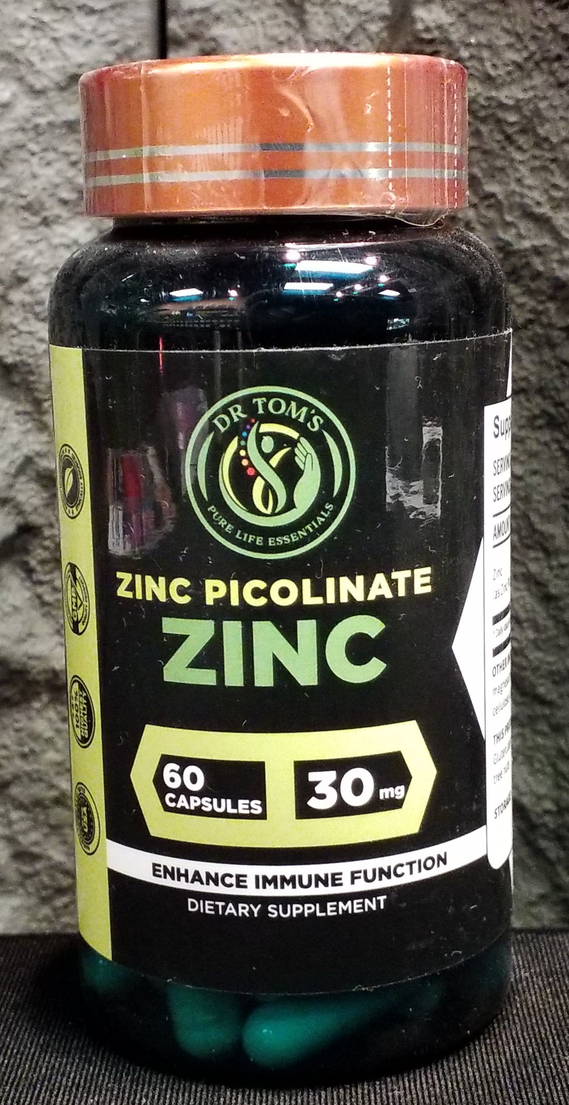 Dr Tom's Pure Life Essentials/ Zinc