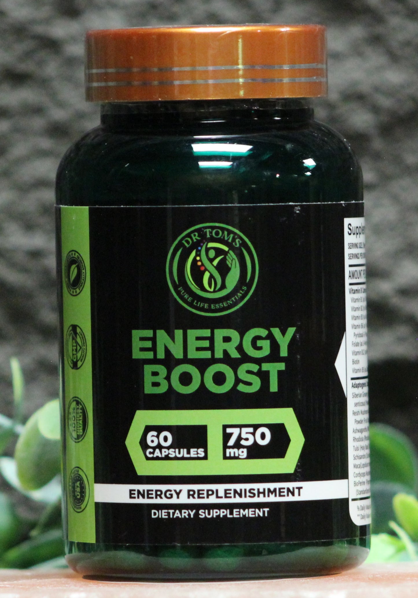 Dr Tom's Pure Life Essentials Energy Boost