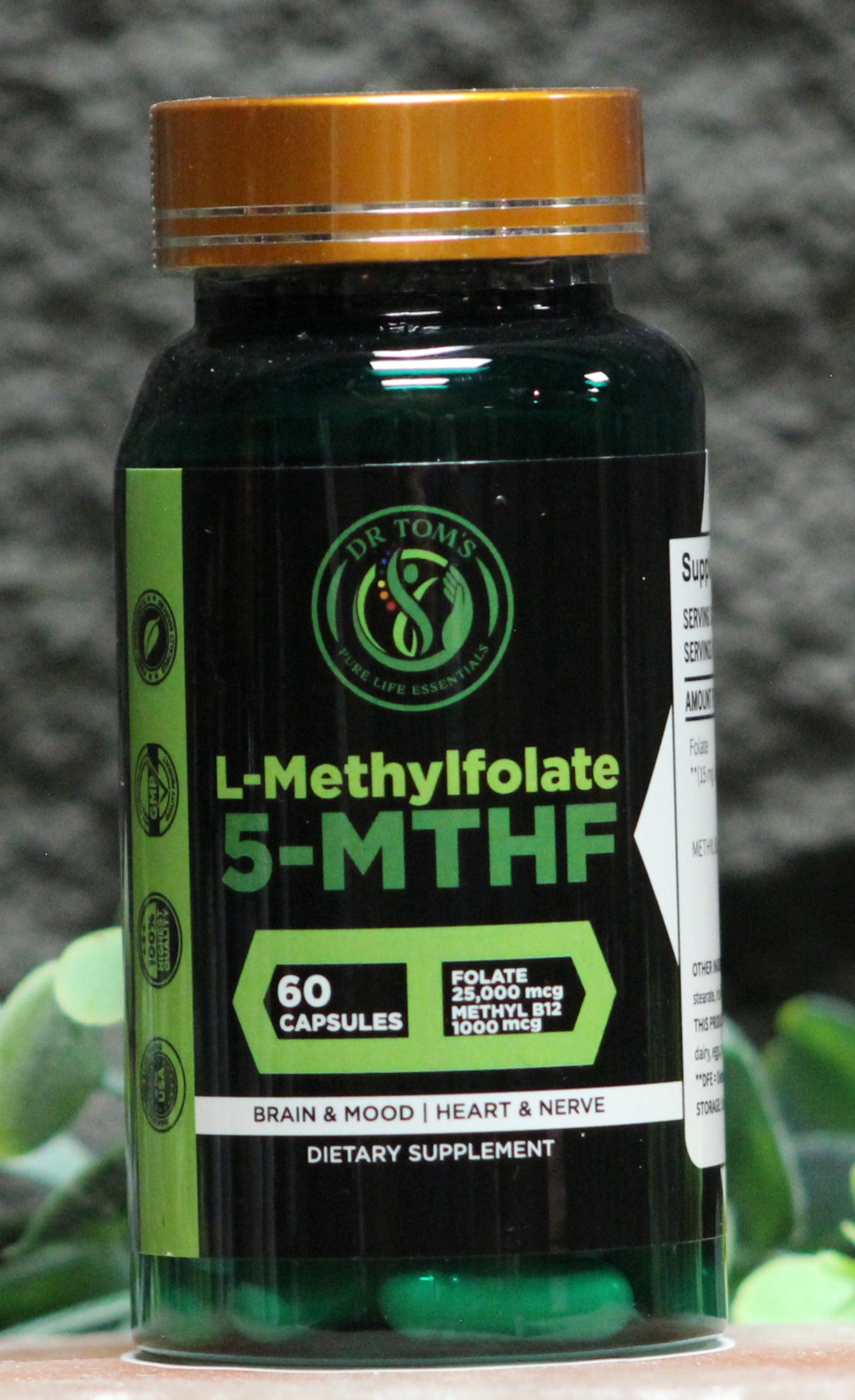 Dr Tom's Pure Life Essentials/ 5 Methyl Folate