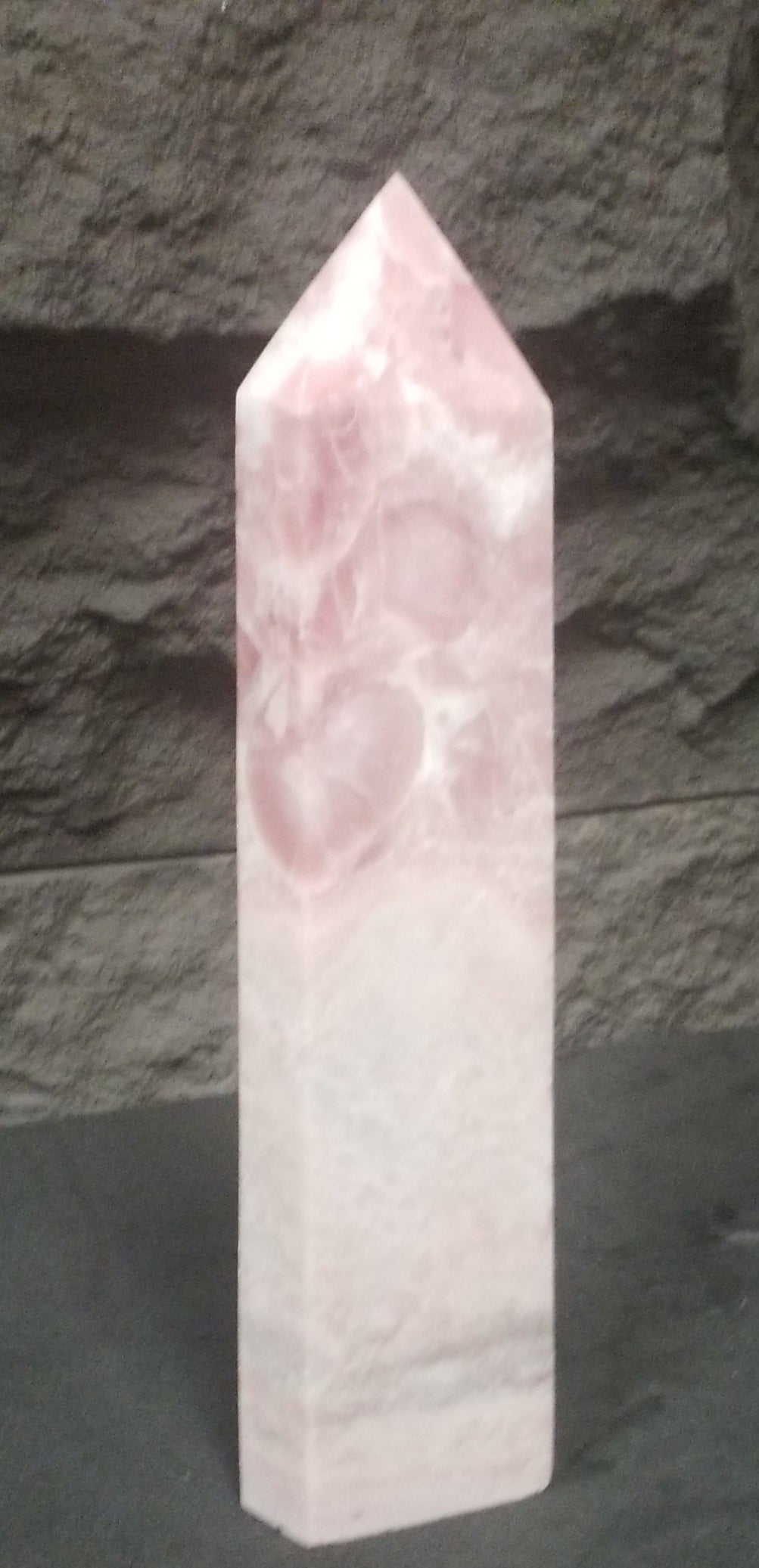 Pink Opal Tower 11"