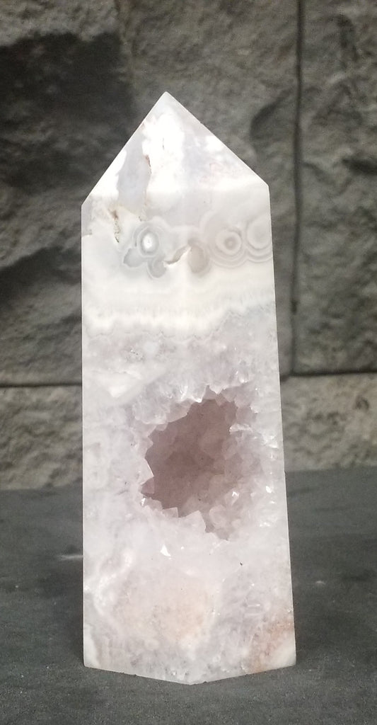 Pink Amethyst Tower #2  4.5" tall