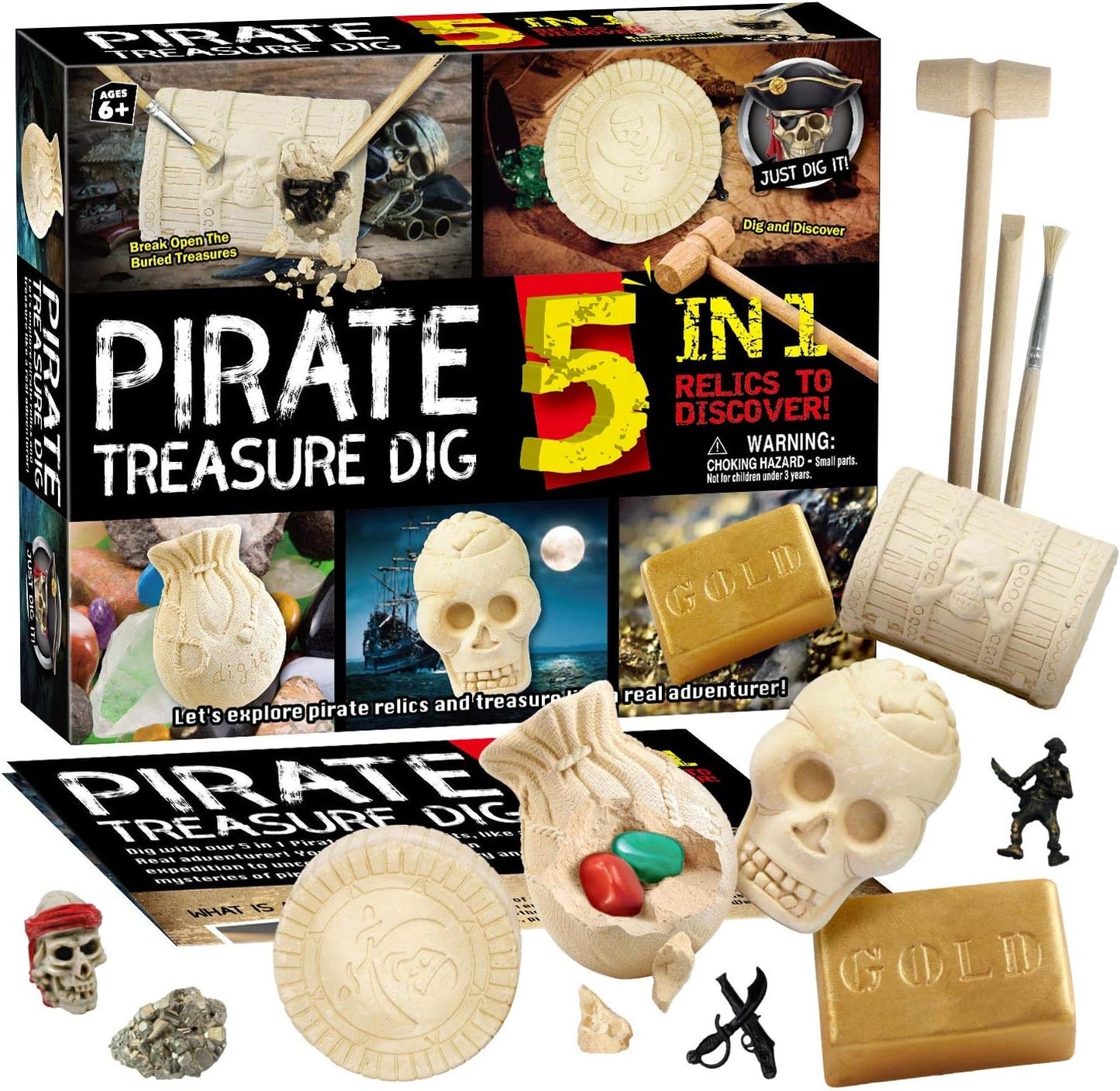 Pirate Treasure Gems Dig
