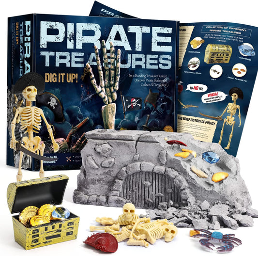 Pirate Treasures Dig Kit