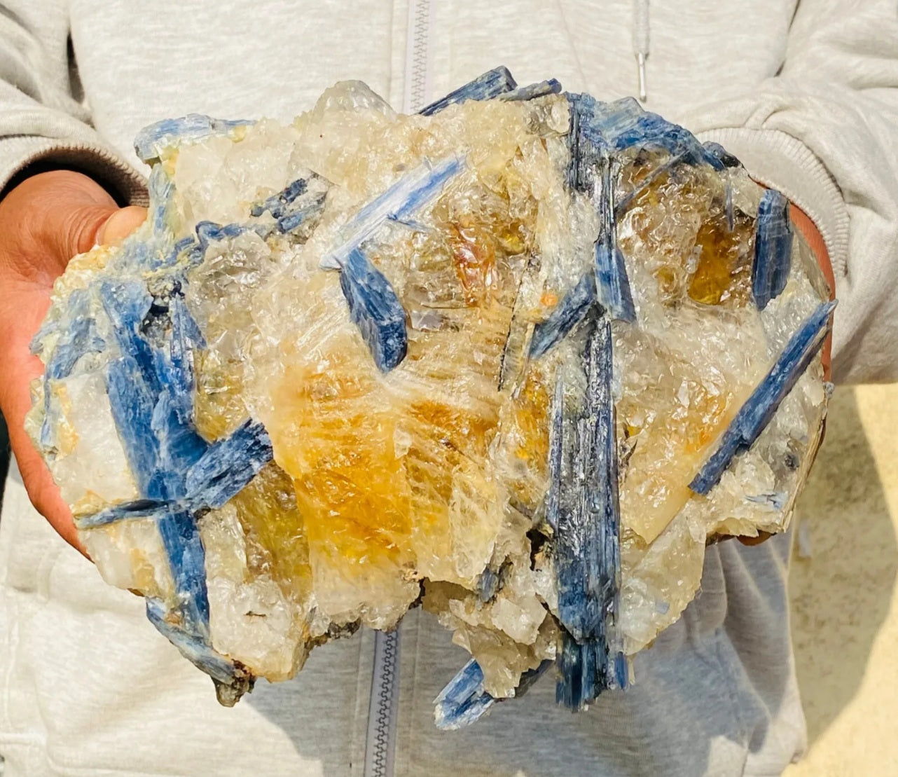 Blue Kyanite Quartz Crystal