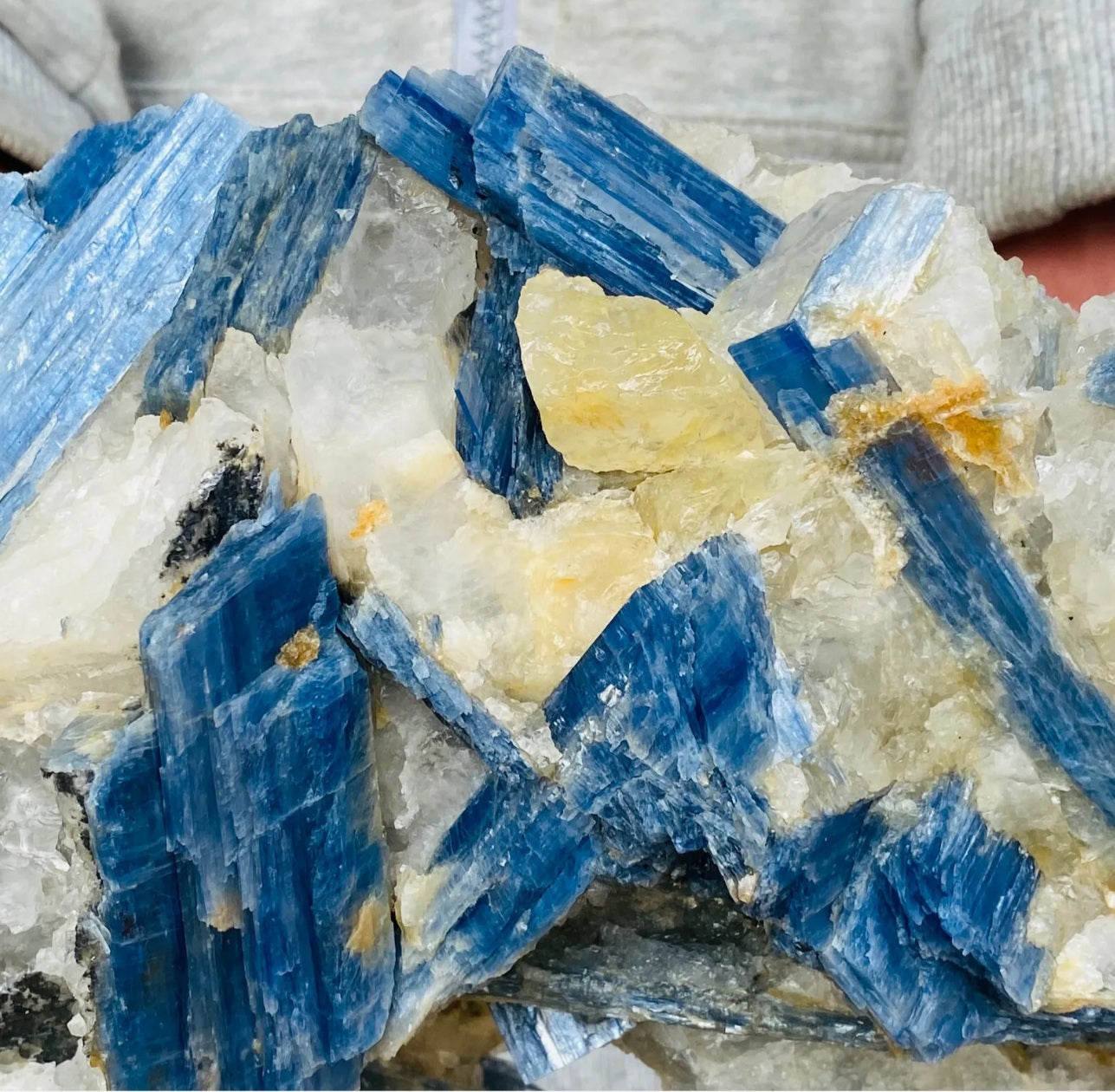 Blue Kyanite Quartz Crystal