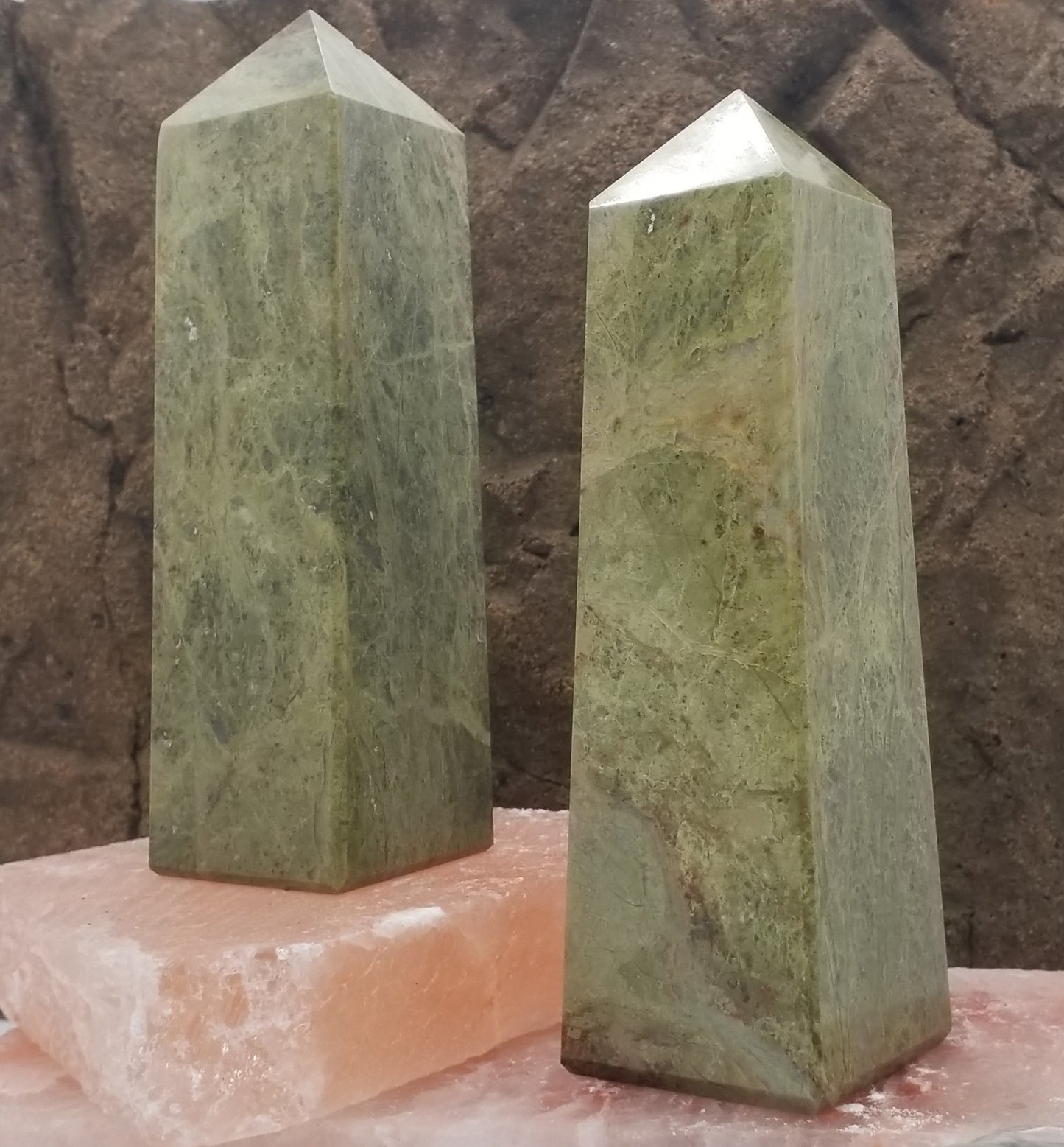 Olive Opal Obelisk