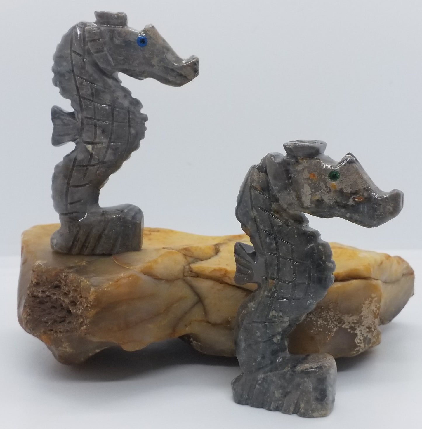Stone Animal Carving /Seahorse