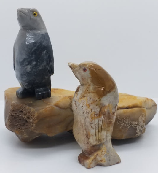 Stone Animal Carving/Penguin