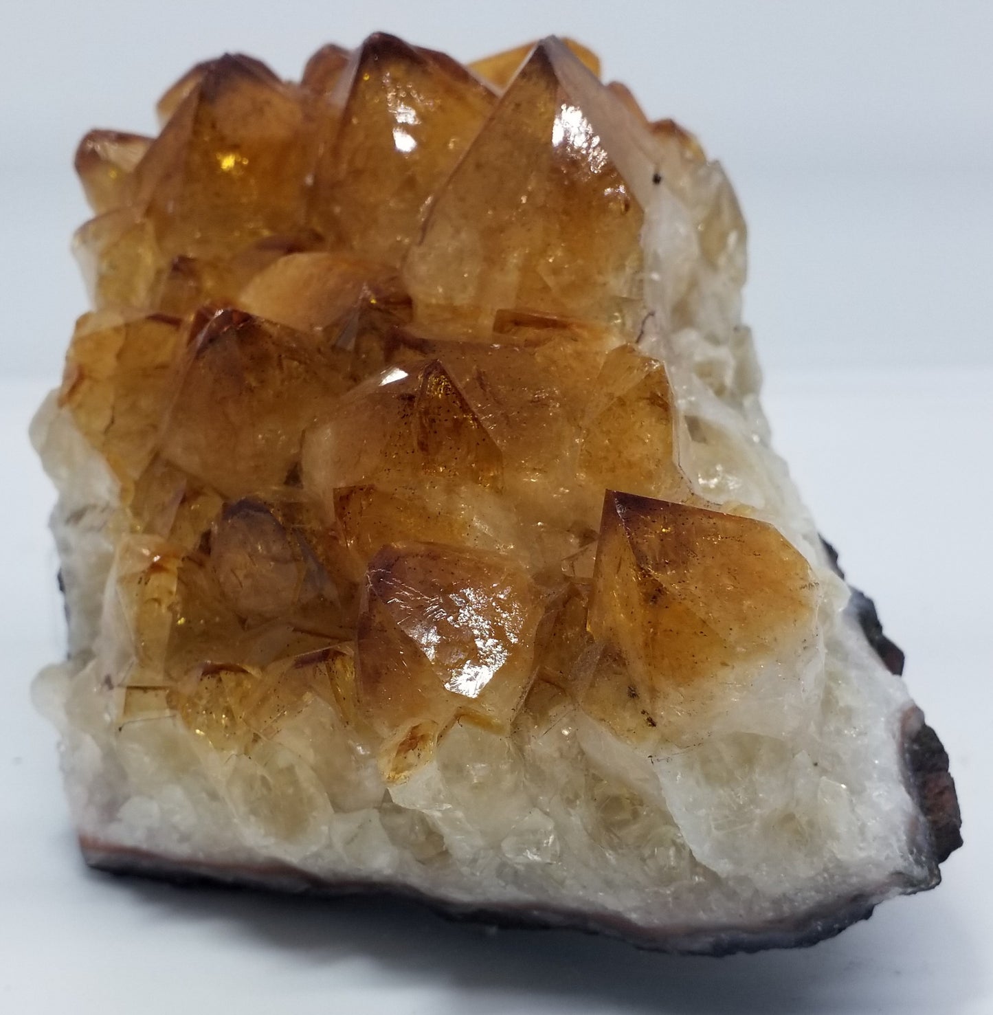 Orange Citrine Crystal Cluster #2