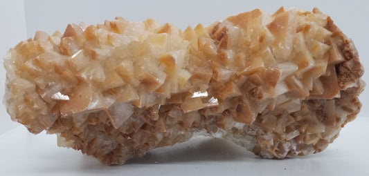 Orange Calcite Mineral Specimen #1