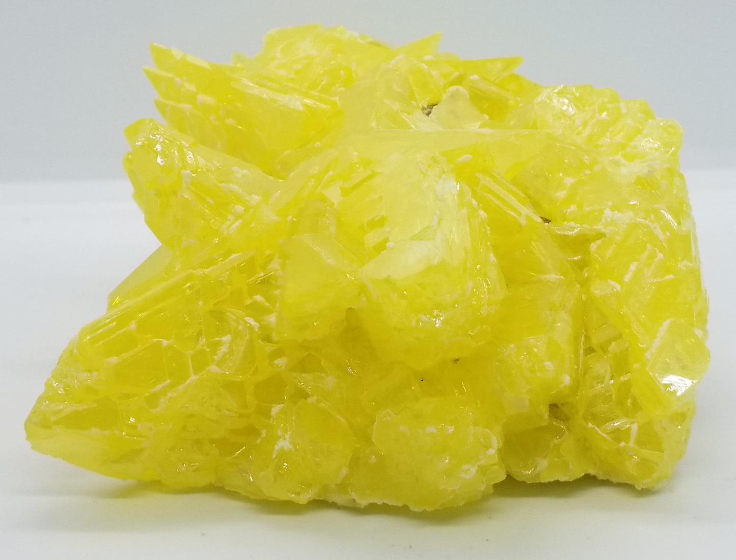 Lemon Yellow Sulfer Crystal Cluster #2