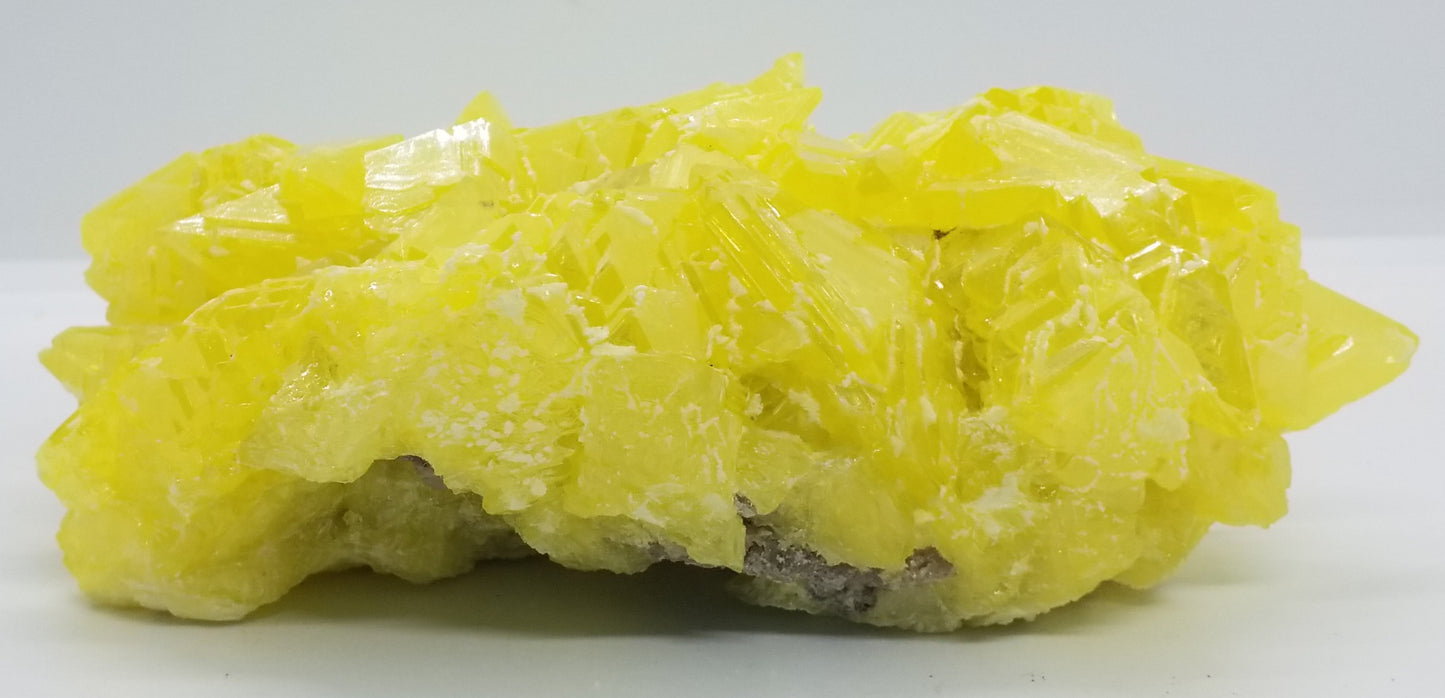 Lemon Yellow Sulfer Crystal Cluster #2