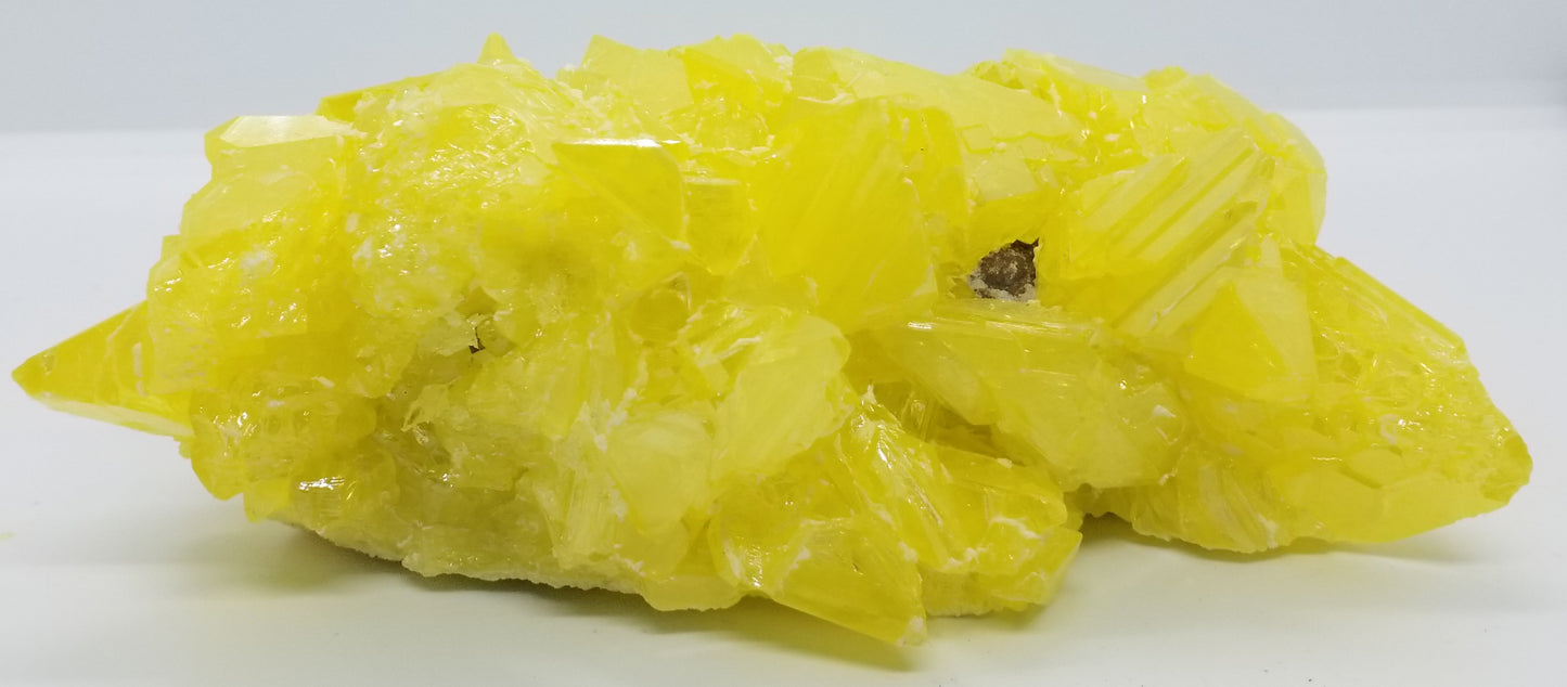 Lemon Yellow Sulfer Crystal Cluster #2