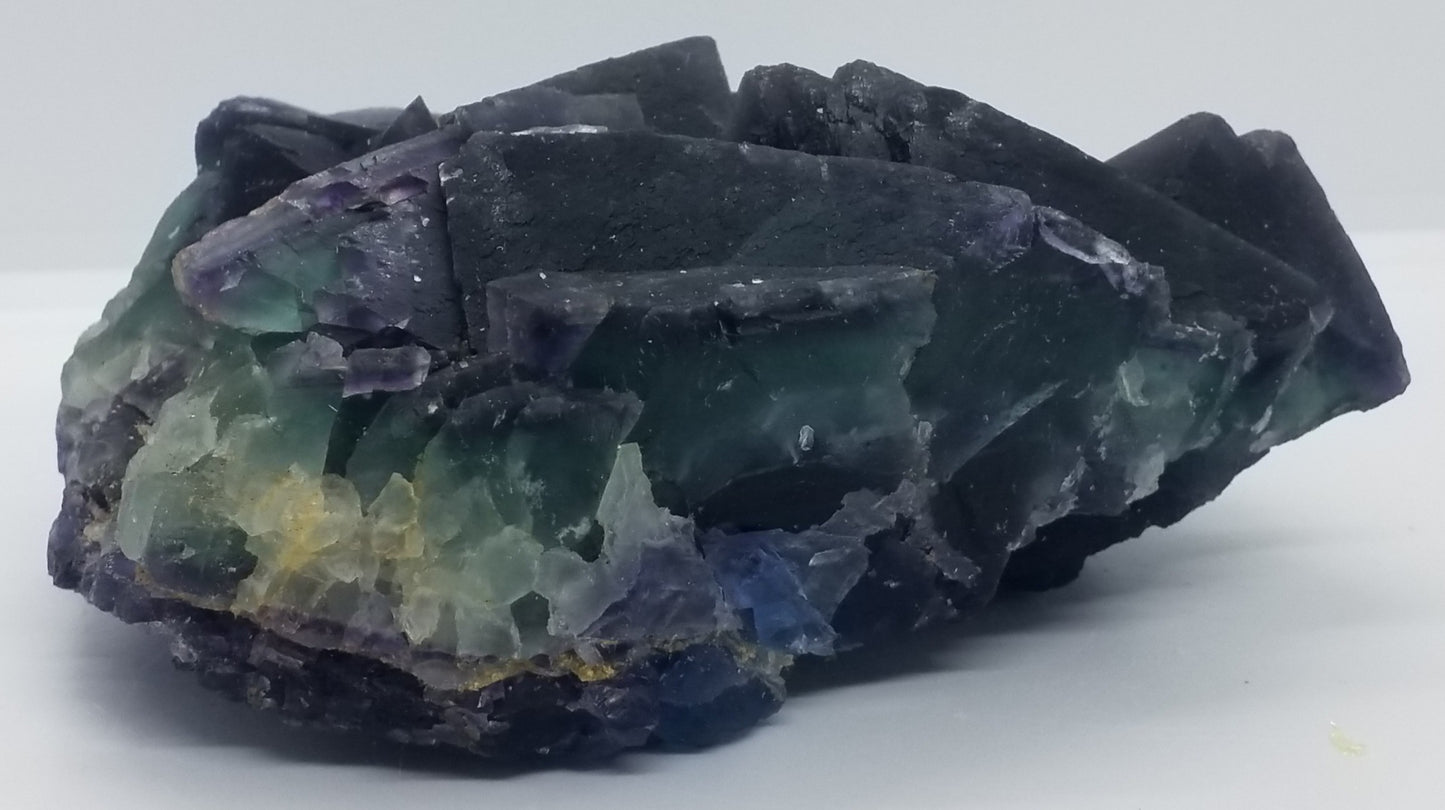 Multi Colored Fluorite Mineral Specimen #1