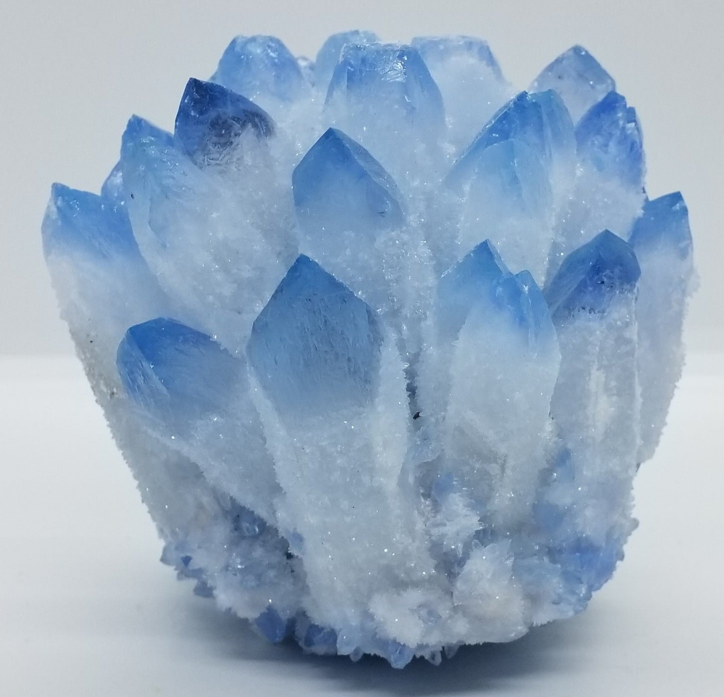 Blue Ghost Phantom Quartz Cluster #1