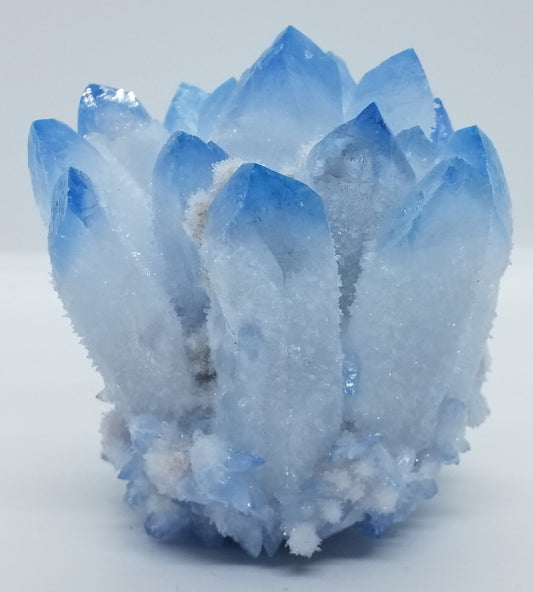 Blue Ghost Phantom Quartz Cluster #4