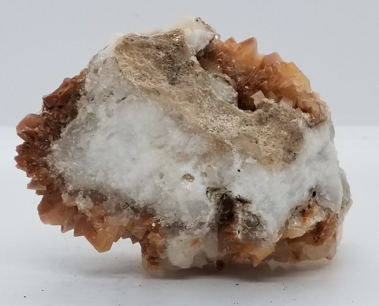 Orange Calcite Mineral Specimen #2