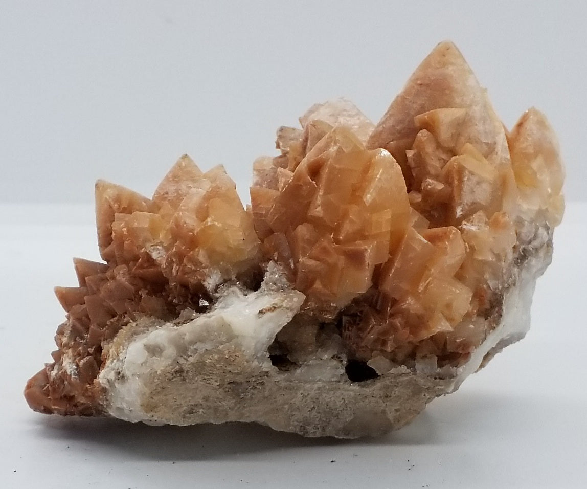 Orange Calcite Mineral Specimen #2